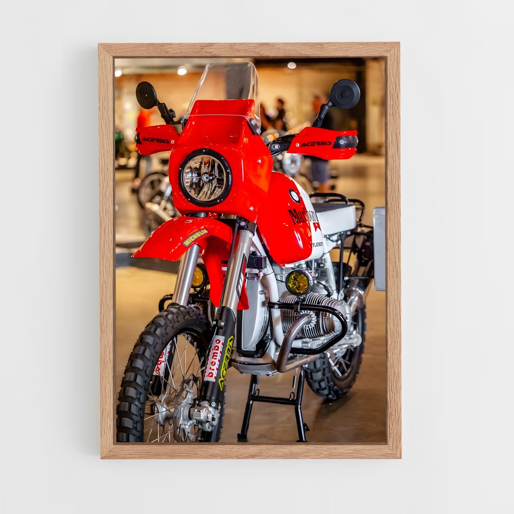 Poster Ride the Red – affiche BMW Motorrad (vue 4)